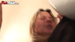 German Granny expecting the plumber