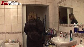 German Granny expecting the plumber