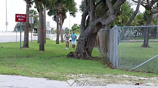 PureMature - Gorgeous athletic Cory Chase is fucked after her workout