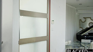 BLACKED Hot Blonde Girl Cadenca Lux Pays Off Boyfriends Debt By Fucking BBC