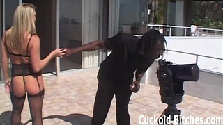 Cuckolding you with a big cock black stranger