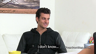 Blonde agent in stockings fucking in the office