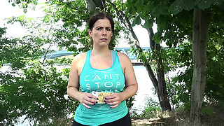 GERMAN SCOUT - BIG ASS BBW MATURE TALK TO FUCK AT STREET CASTING