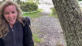 I wanna fuck so my man catches me in front of an ice cream parlor during a visit