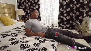 SUPER-TITS VS MEGA-COCK. First Interracial adventure for big boobed Alice!