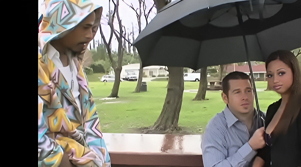 Really cute wife Angel Cummings takes big black dick