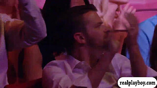 Group of couples enjoyed massive orgy in Boom Boom room