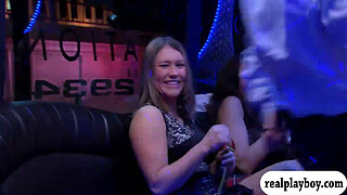 Group of couples enjoyed massive orgy in Boom Boom room