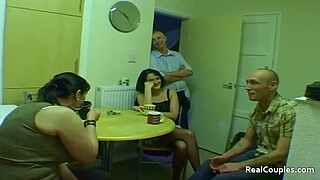 Mature couples talk about swinging lifestyle