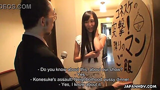 Asian slut gets fucked real hard and is creamed