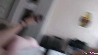 GERMAN Step Mom in Group Sex with Husband and Girlfriend