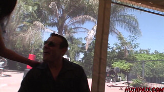 Nubile babes Lindsey and Nikki fed cock and banging orgy