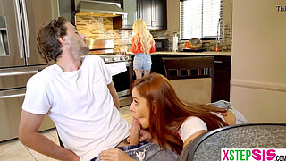 Fucked my stepsisters horny friend in front of her