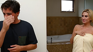 MommyBB I caught my stepmom in the shower!