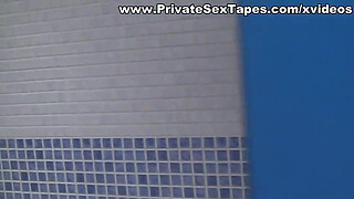 Sexy amateur massage for my horny babe scene 2