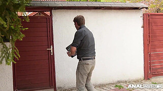 Anal inspectors get to watch Milfs Jasmine Jae & Ania Kinski share dick