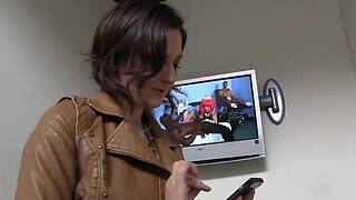 Tegan Mohr Sucks A Random Black Cock