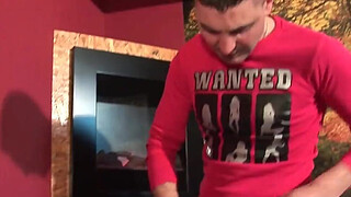 Deep sodomy for this sublime French brunette in fishnet stockings