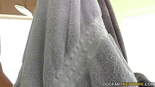 Kate England and Lisa Tiffian in Interracial Lesbian action