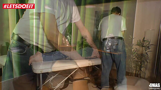 German Mature Wife gets Fucked by the Masseur