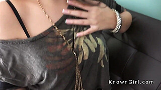 Busty amateur with big booty banging pov homemade