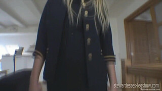 Instagram account @hottybabespics Leggy Stewardess Erica