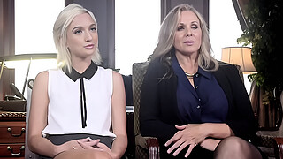 Femdom anal strap on fucking in bondage