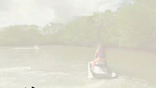 BANGBROS - Big Ass Latina Babe Kelsi Monroe Rides A Water Craft And A Cock In Public