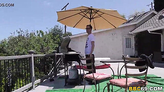 BBQ Party Turns BBC Gangbang - Natasha Nice