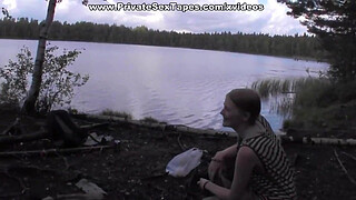 Amateur cutie in sexy lingerie providing with private porn