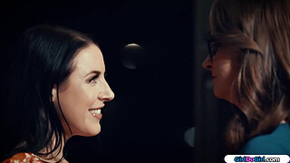 Straight woman seduced by a lesbian wife