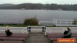 MIA MAGMA Blonde German Threesome