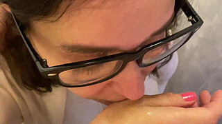 The teacher came to the student and got a dick in his mouth (Alina Tumanova)