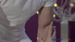 Massage Rooms Flexible big tits teen has intense multiple orgasms