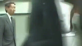 Japanese lesbian in public