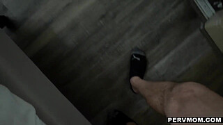 stepson accidentaly came in StepMoms mouth