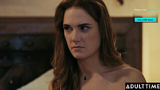 ADULT TIME - Naturally Stacked Lesbians Lena Paul and Siri Dahl Shocked By Pussy Creampie!