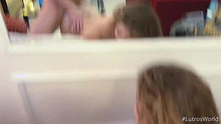 HOMEMADE VIDEO OF YOUNG 18YO SPANISH TEEN SABRINA SPICE RIMMING POV BLOWJOB HUGE DICK ON CHRISTMAS