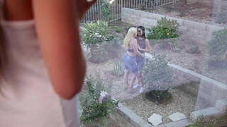 My new neighbours are a lesbian couple - Celeste Star, AJ Applegate, Kimmy Grang