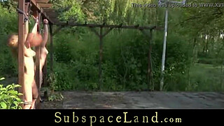 Beautiful serf gals tormented and broken