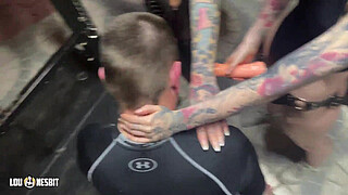 Femdom Slave Tranining Lou Nesbit, Lia Louise