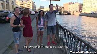 Young Sex Parties - Double gangbang date double fuck Diana Dali Shrima Malati