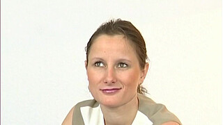 Dominatrix with sagging tits masturbates for you