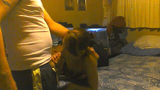 amateur wife shared and used by two guys and gets a double creampie