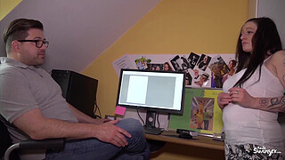 REIFE SWINGER - Horny tattooed German mature Adrienne Kiss in hardcore banging