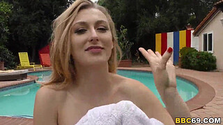 BBC Slut Alexa Grace Survives Interracial Gangbang