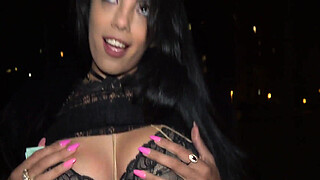 Public Agent Busty latina rides big fat cock