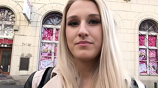 GERMAN SCOUT - Hot Teen Diane talk to ANAL Casting