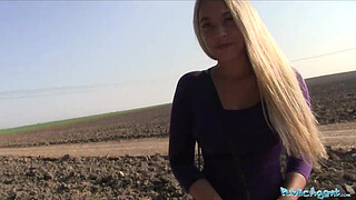 Public Agent Teen blonde Briana Bounce with the real big boobs