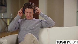 TUSHY Hot Teen Arya Fae Gets First Anal